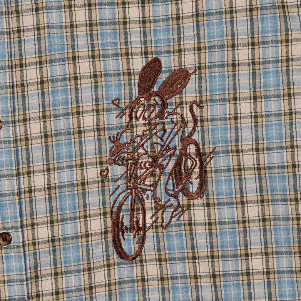 ROMANCE Blue Shirt