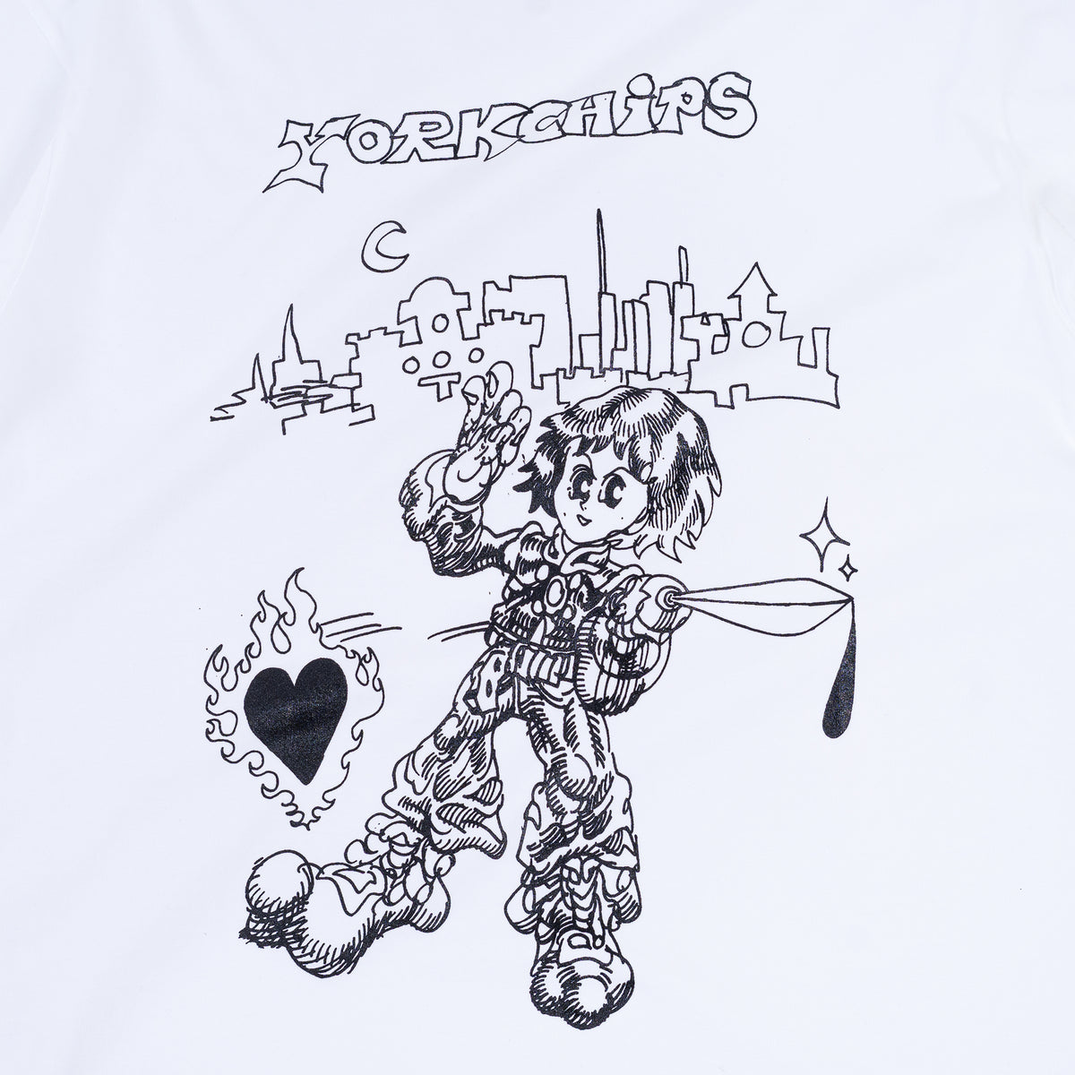 KOGAN SWORD White Longsleeve