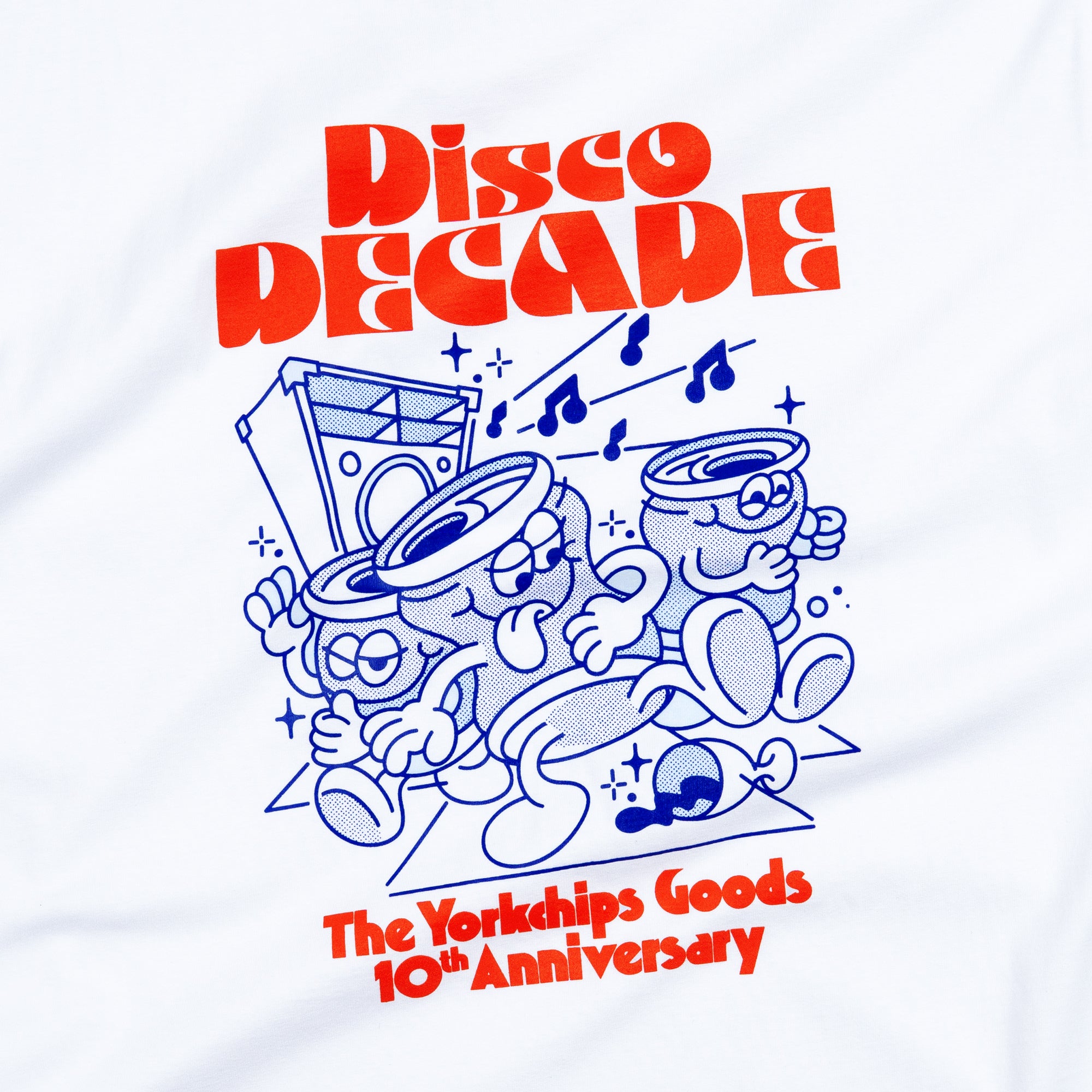 DISCO DECADE White T-Shirt