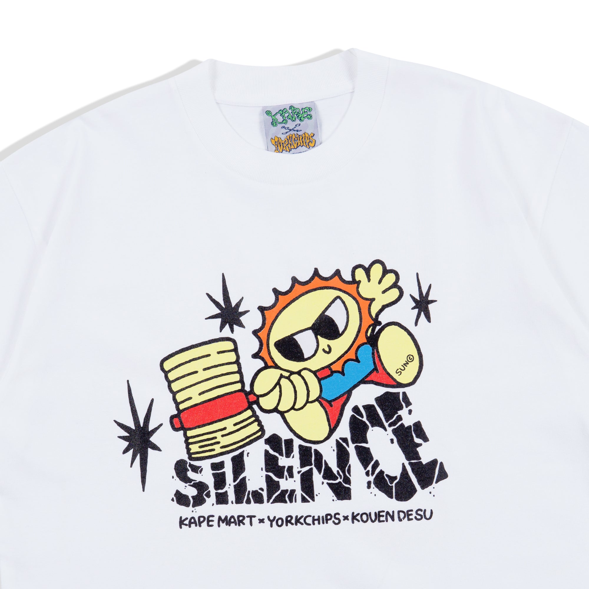 SUN CHOME Artist Series White T-Shirt