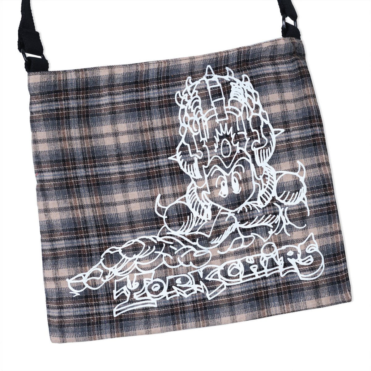 KOGAN ROBOT Black Sling Bag