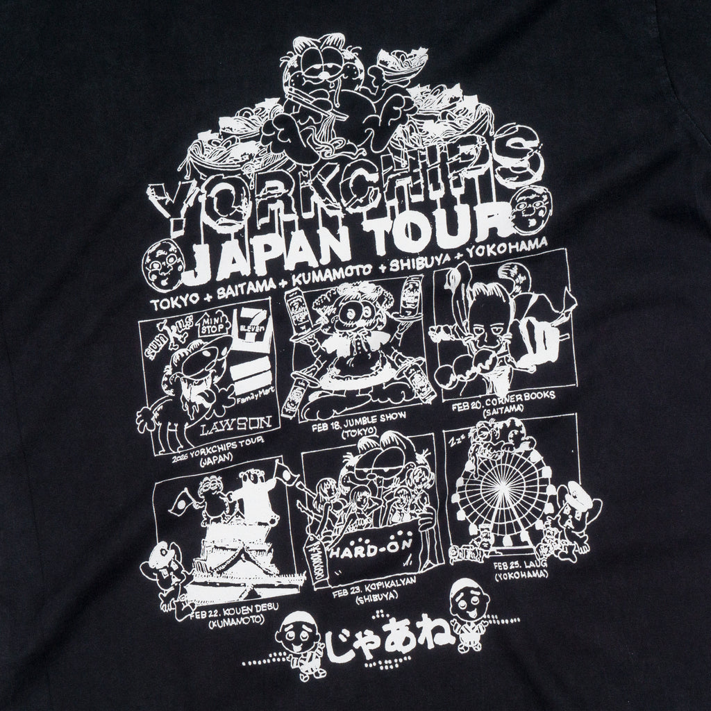 JAPAN TOUR Black Wash T-Shirt
