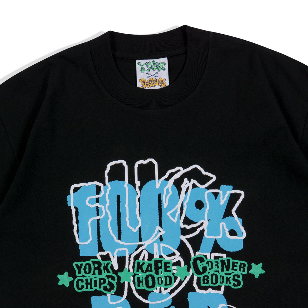 DOMZ 100% BAD / CORNER BOOKS Artist Series Black T-Shirt