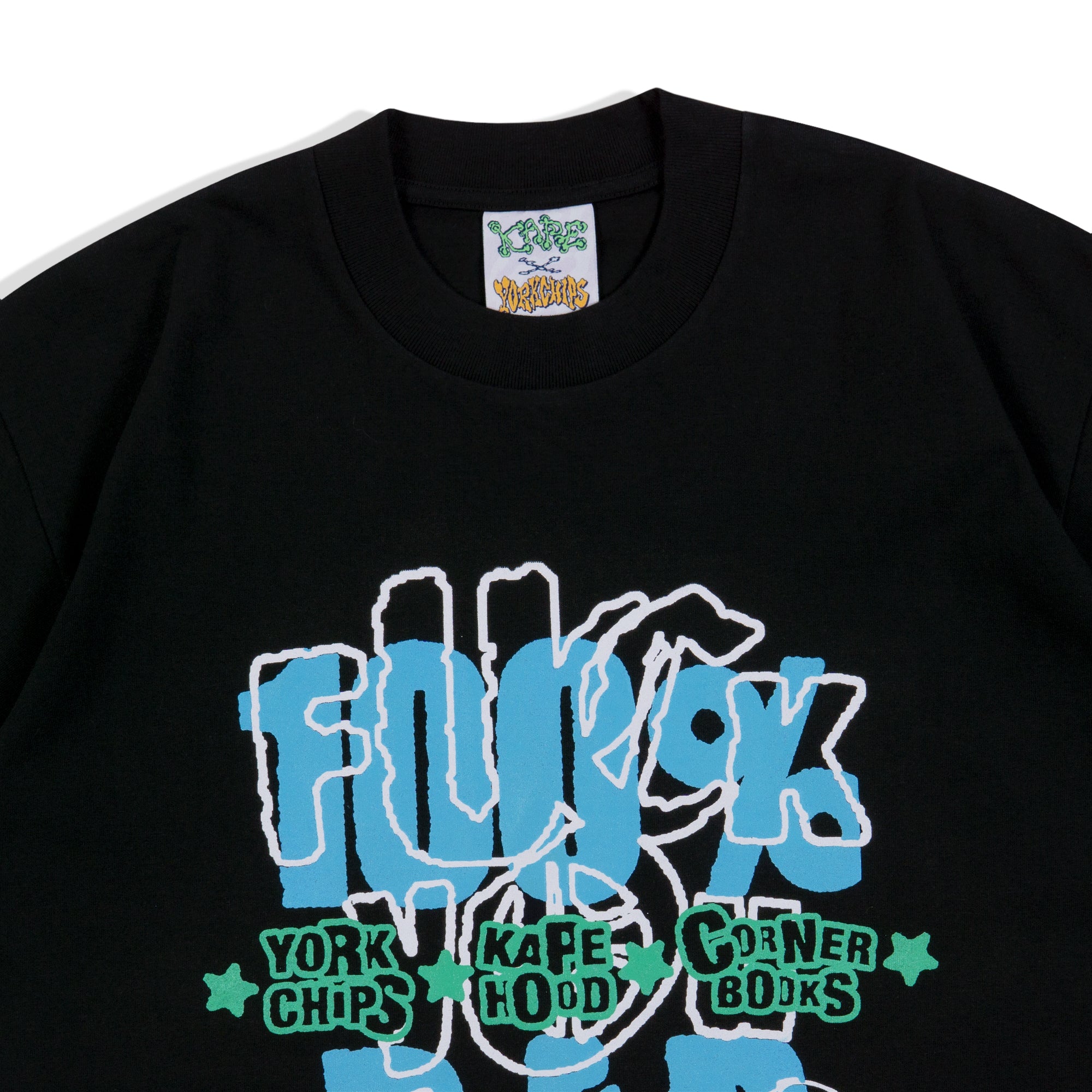 DOMZ 100% BAD / CORNER BOOKS Artist Series Black T-Shirt