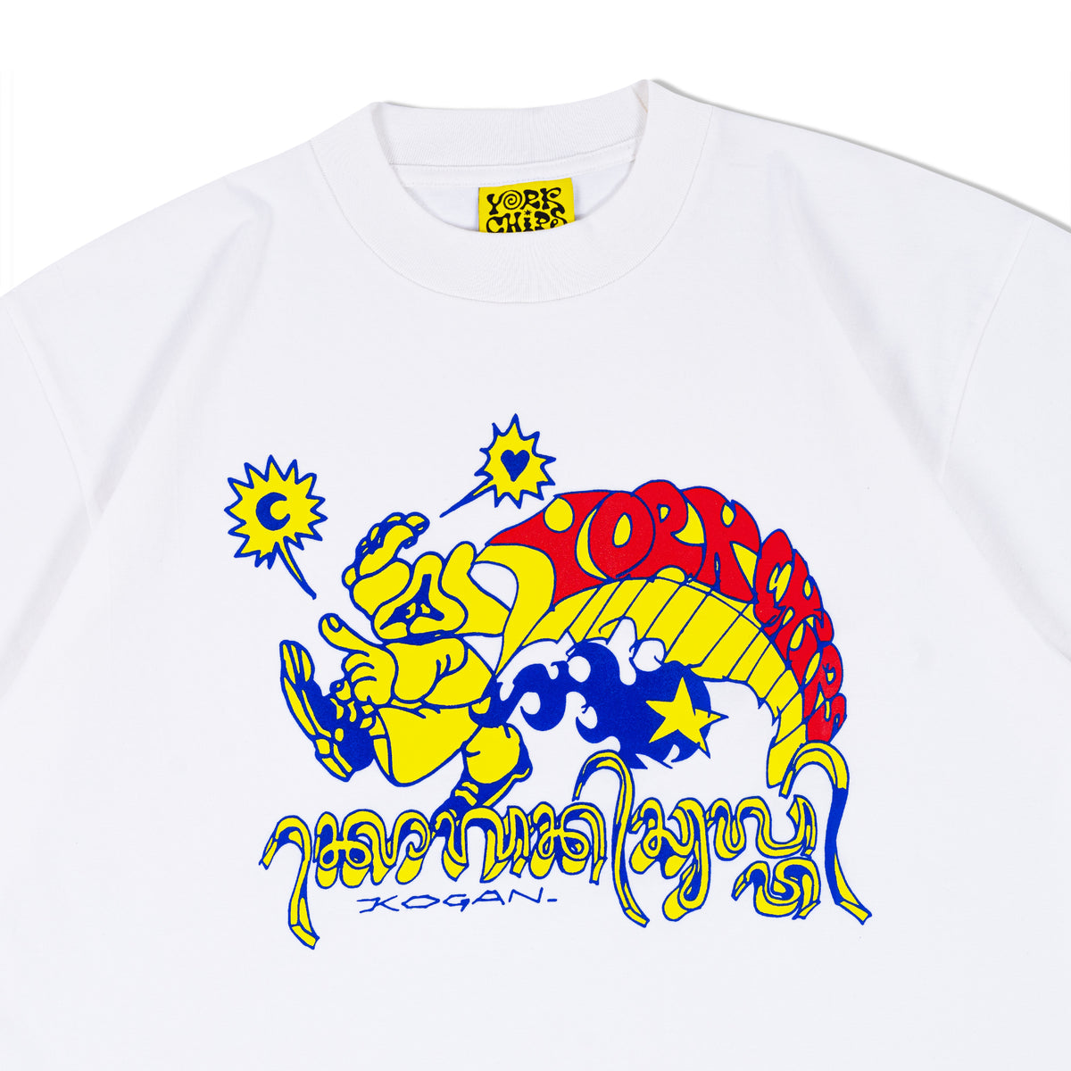 KOGAN AKSARA White T-Shirt