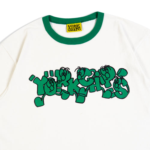 AKI RINGER White T-Shirt