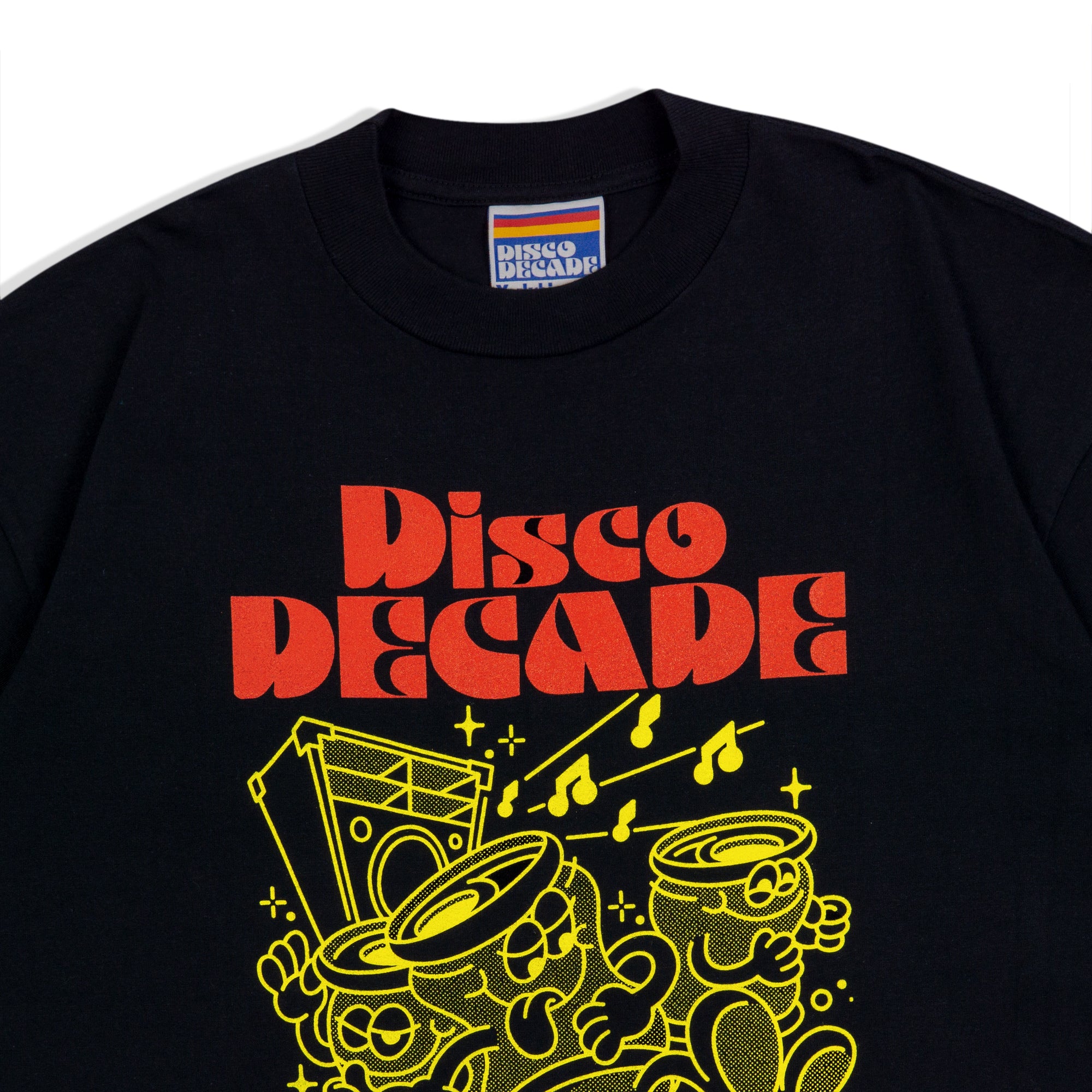 DISCO DECADE Black T-Shirt