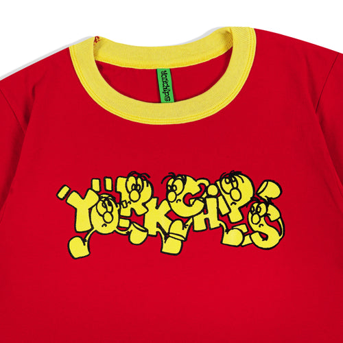 AKI SAN Red Ringer Tee