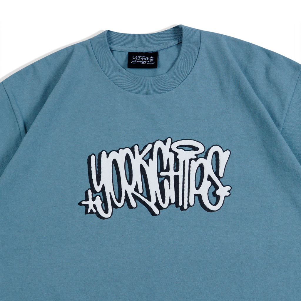 FAT CAPS Blue T-Shirt