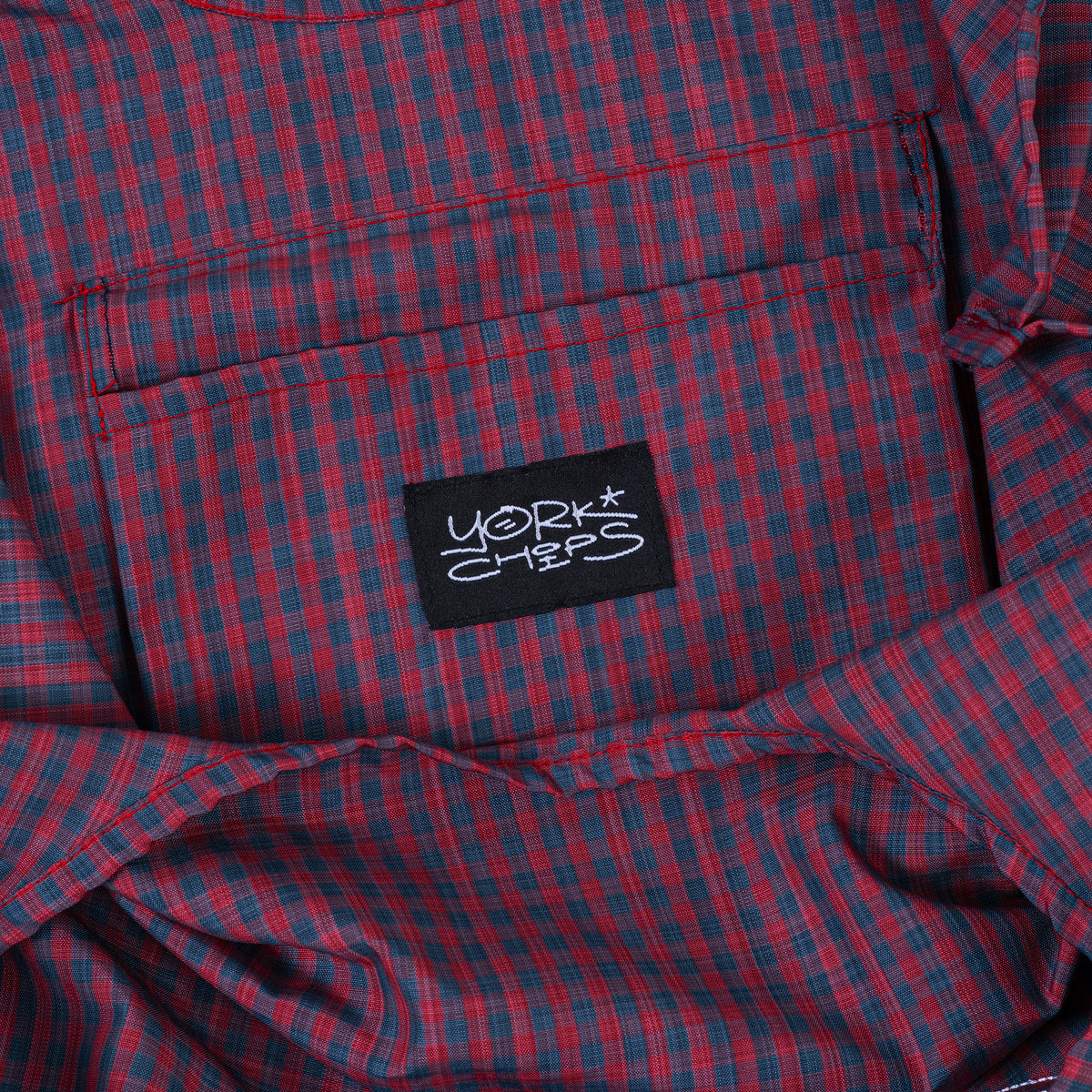 EYESORE Tartan Grocery Bag