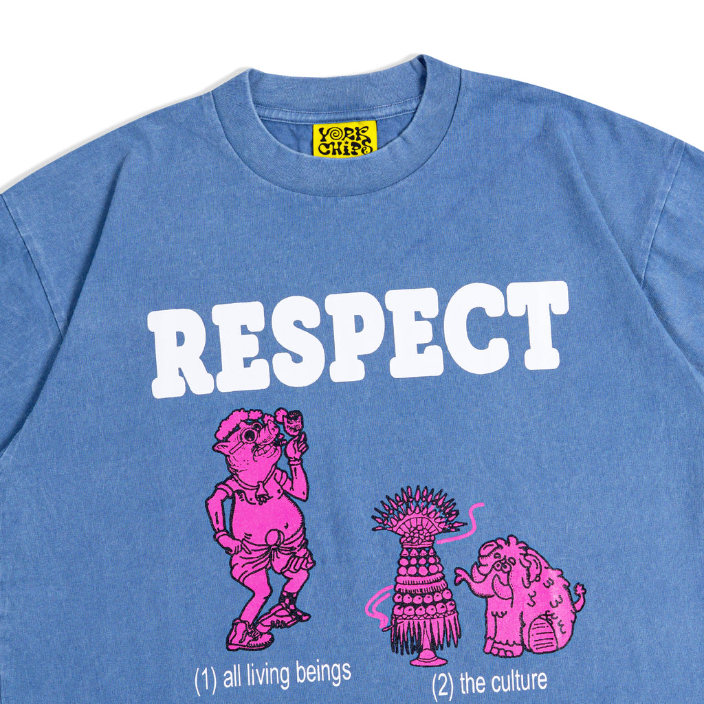 RESPECT Blue Wash T-Shirt