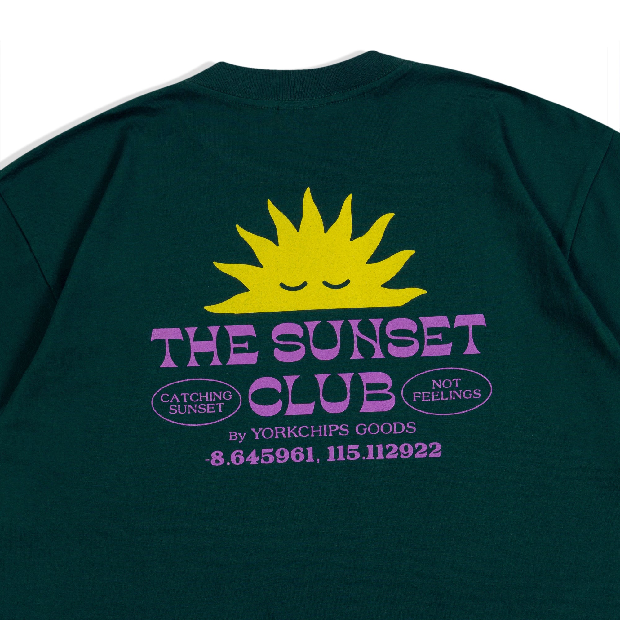 SUNSET SPOT Teal T-Shirt