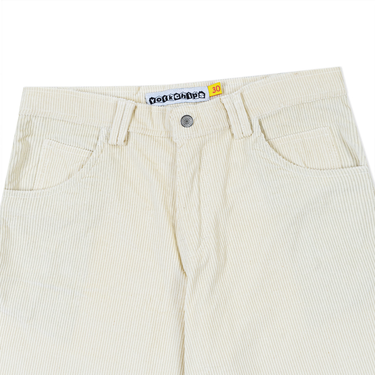 MONACO White Classic Jorts