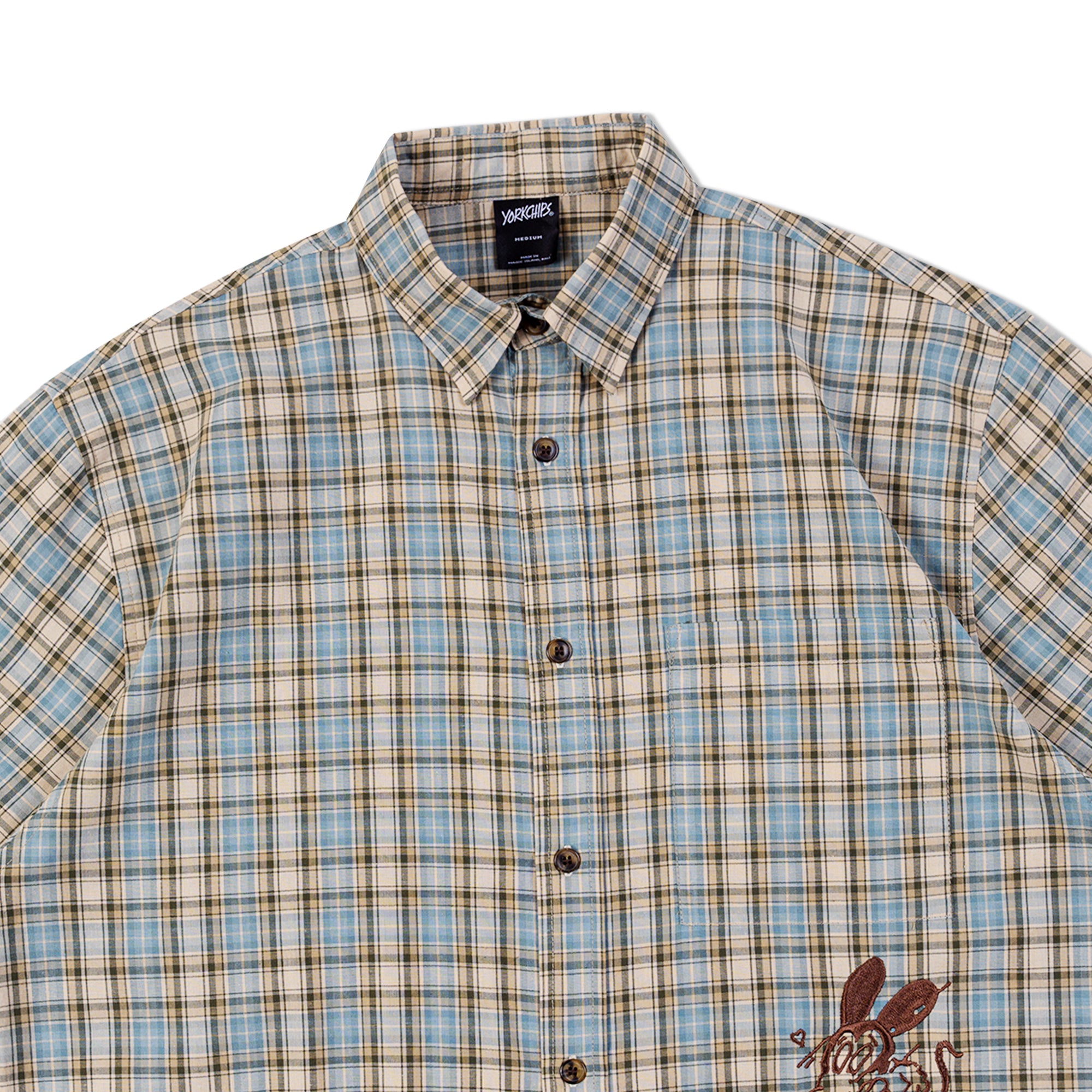ROMANCE Blue Shirt