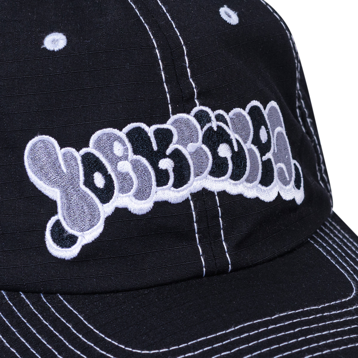 SHARO Black 6 Panel Cap