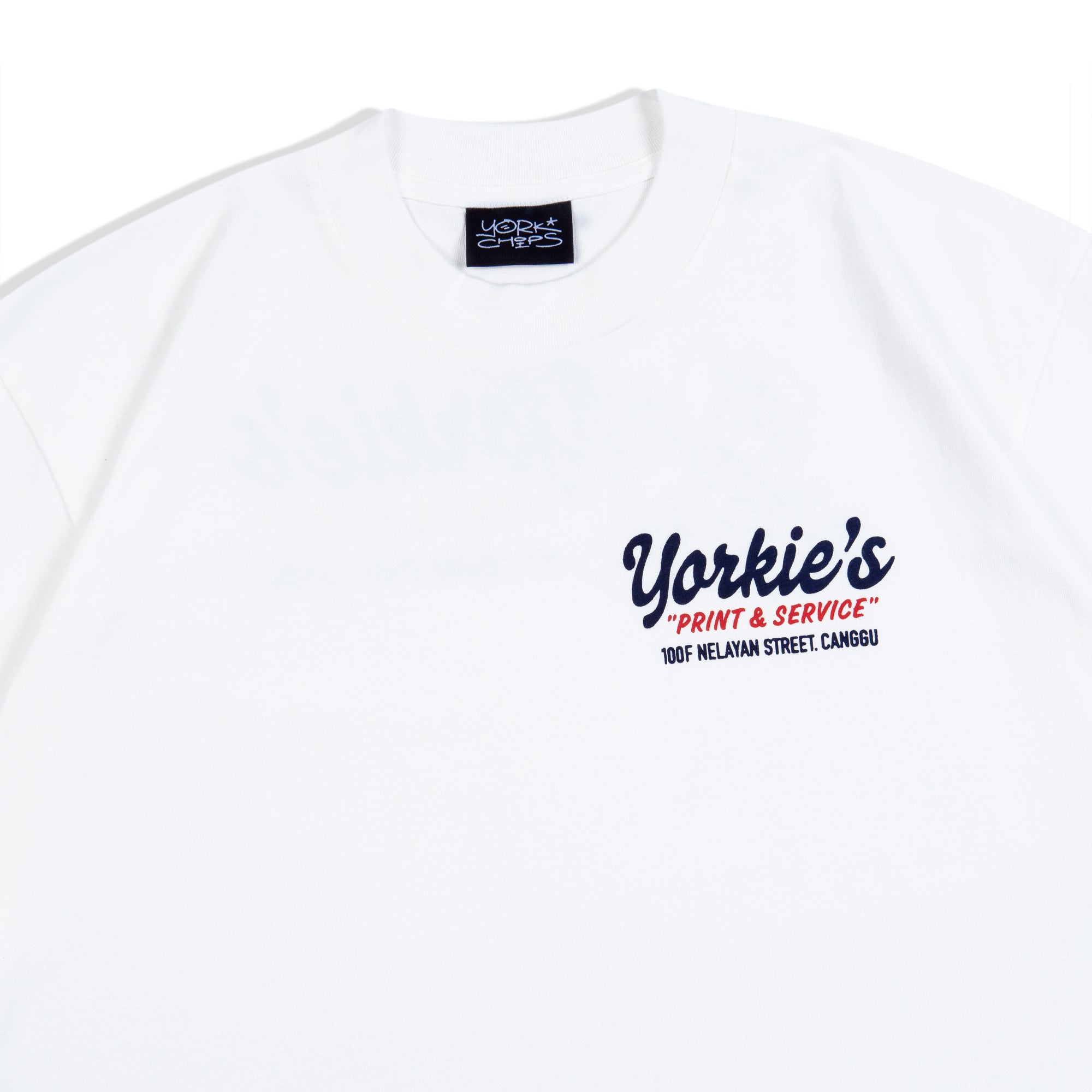 YORKIE White T-Shirt