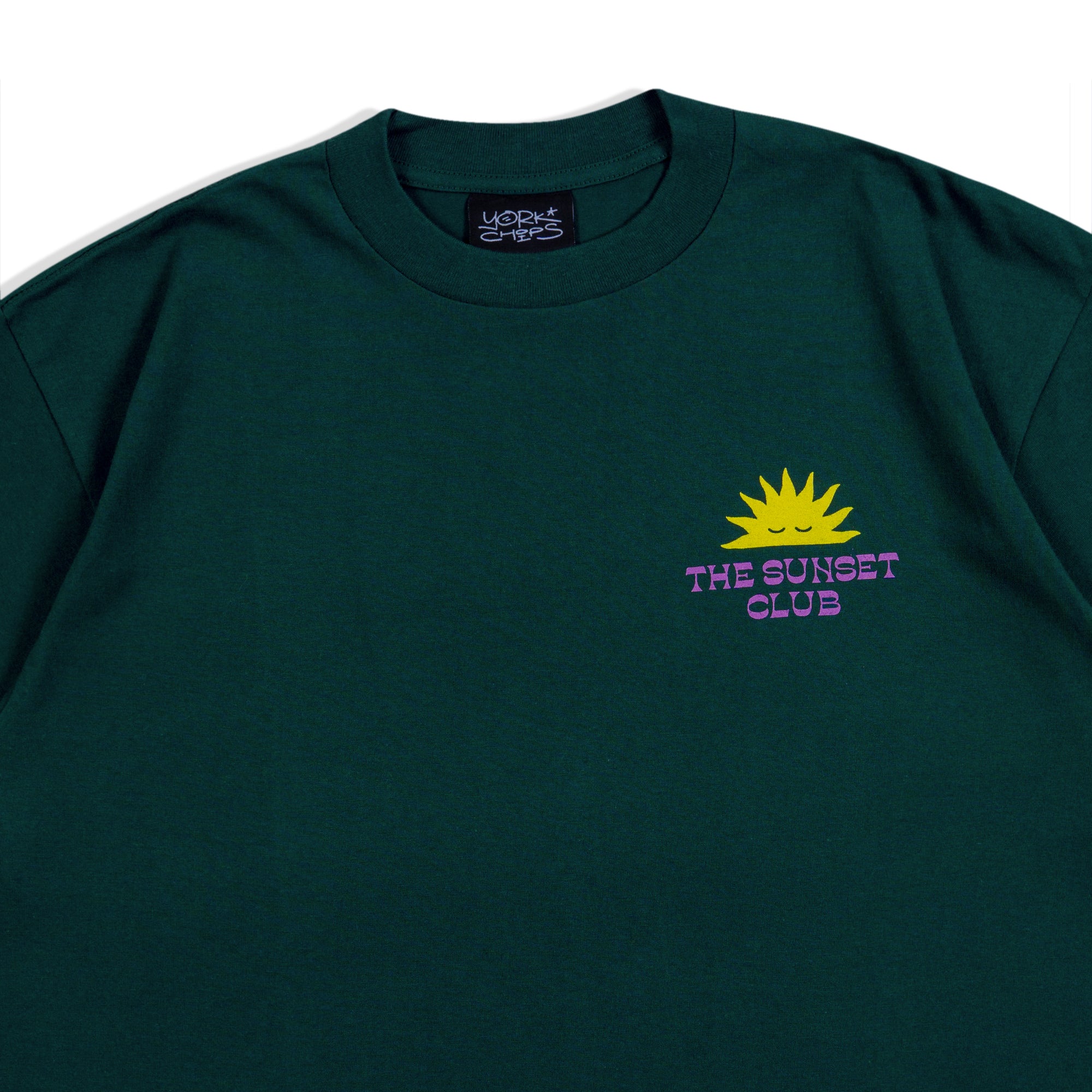 SUNSET SPOT Teal T-Shirt
