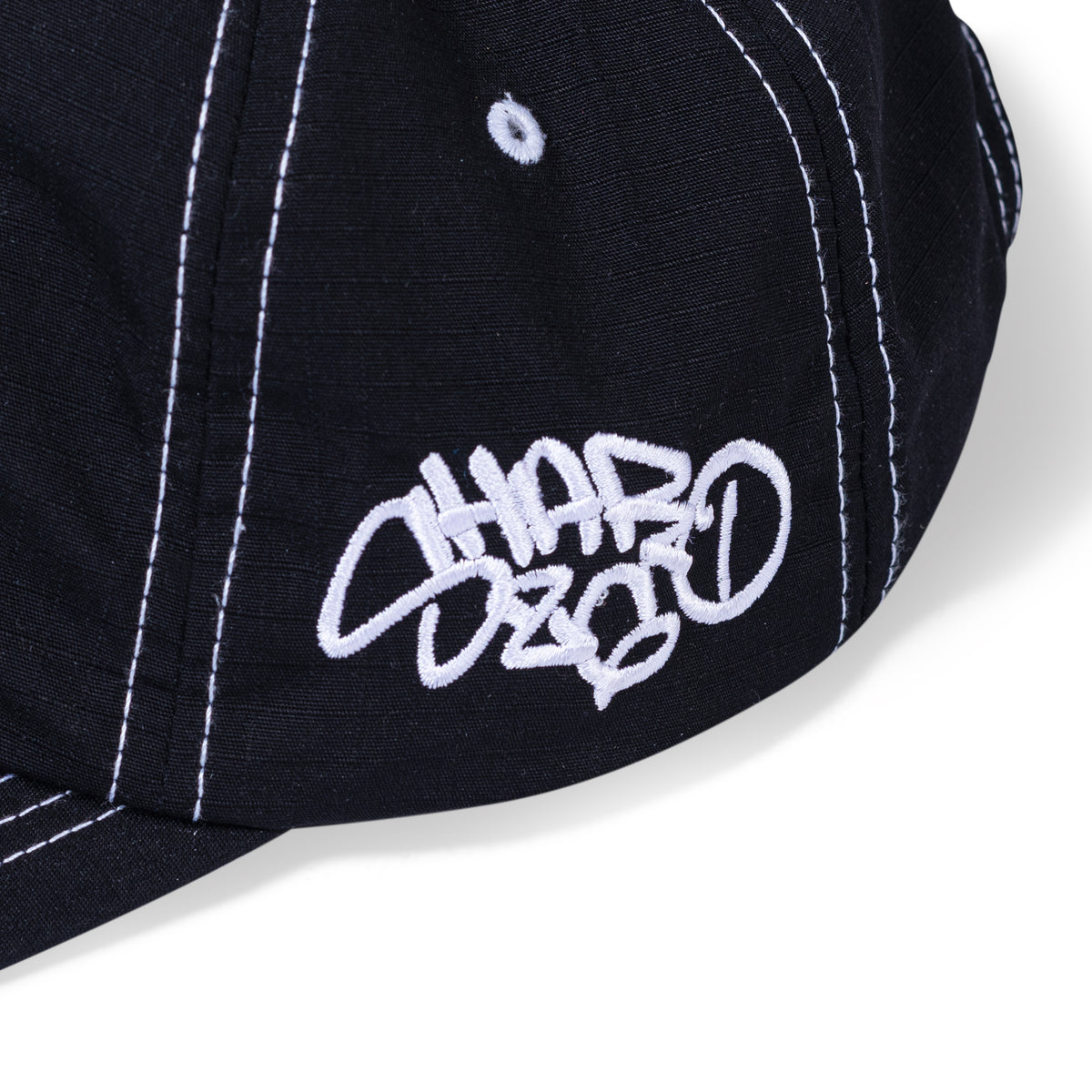 SHARO Black 6 Panel Cap